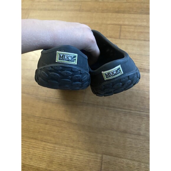 Muck Boot Clog Lite Women's Sz 8 Black Slip-On Gorpcore Outdoors Waterproof Hike - Picture 6 of 7